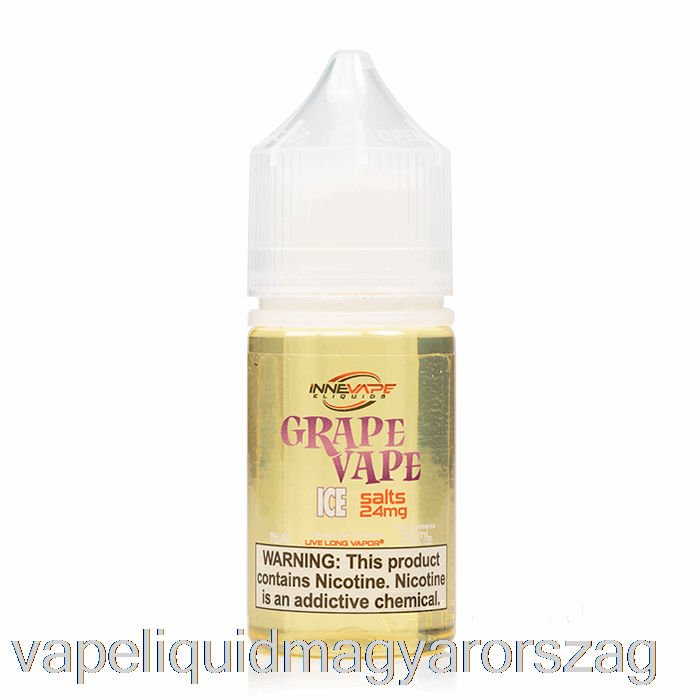 Szőlő Jégsók - Innevape E-liquid - 30 Ml 24 Mg Vape Toll